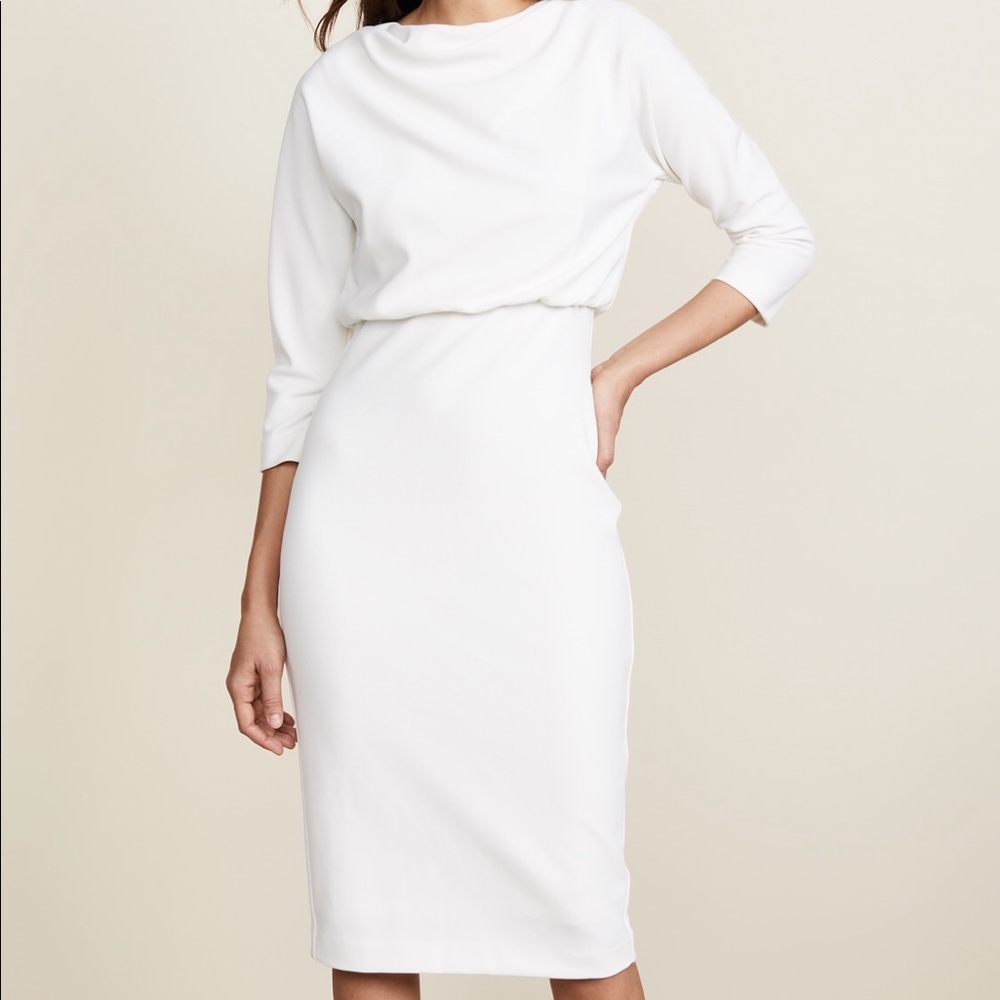 Badgley Mischka Collection long sleeve dress